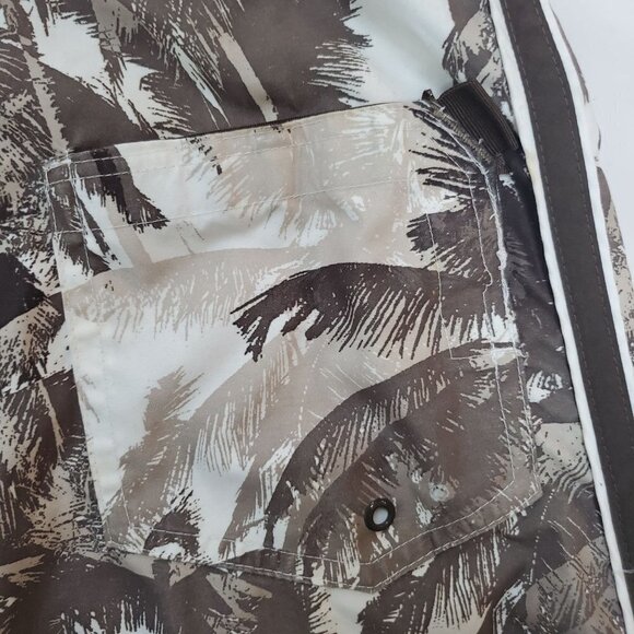 JOE BOXER Palm Tree Hawaiian Print Board Shorts Swim Trunks Men's Small - Picture 4 of 6